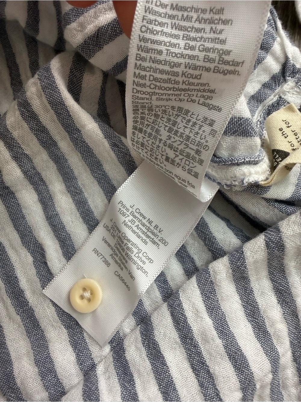 Madewell Long Sleeve Dolman Shirt in Stripe - Women's Small - Picture 10 of 14